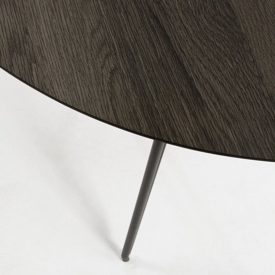 Round Extendable Dining Table 'Milian'