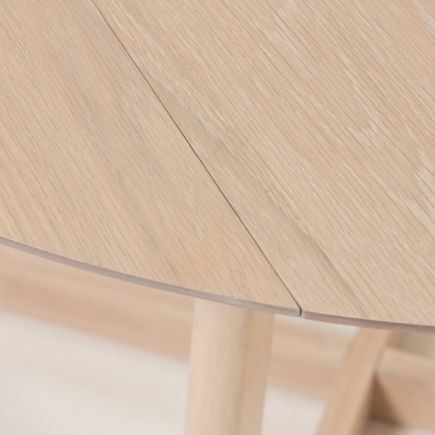 Imagen de Detalle Mesa Extensible Madera ‘Maryse’ Natural