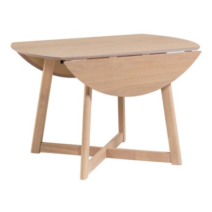 Vista Trasera Mesa Extensible Madera ‘Maryse’ Natural