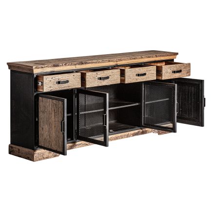 Aparador Buffet Madera Bouchard Abierto