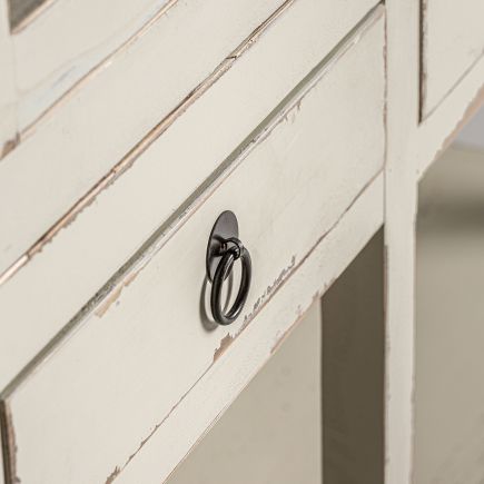 Imagen de Detalle Cajón Vitrina Madera Bastien