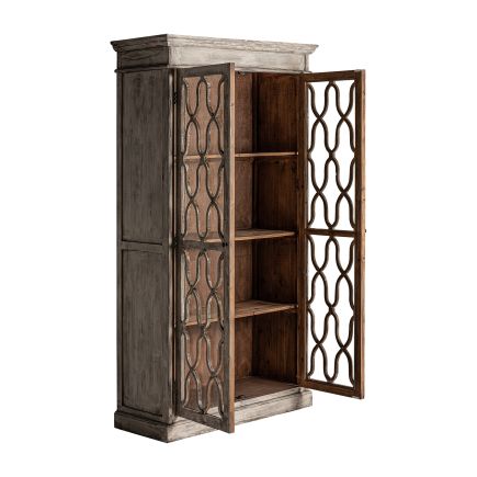 Vitrina de Madera Dore Abierta