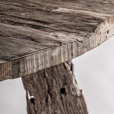 Imagen de Detalle Mesa Comedor Madera Lacour