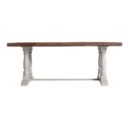 Vista Frontal Mesa Comedor Madera Jamet
