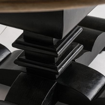 Imagen de Detalle Mesa Comedor Redonda Lallemand