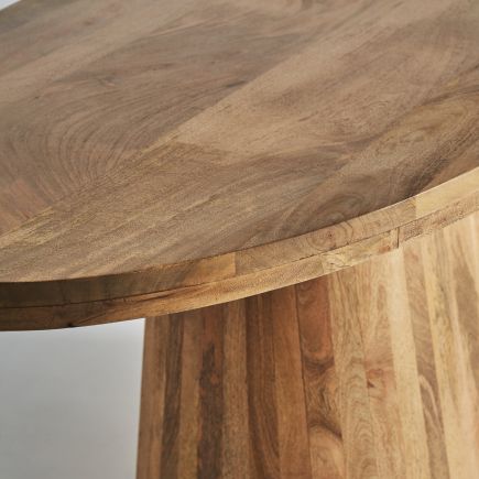 Imagen de Detalle Mesa Comedor Madera Keller