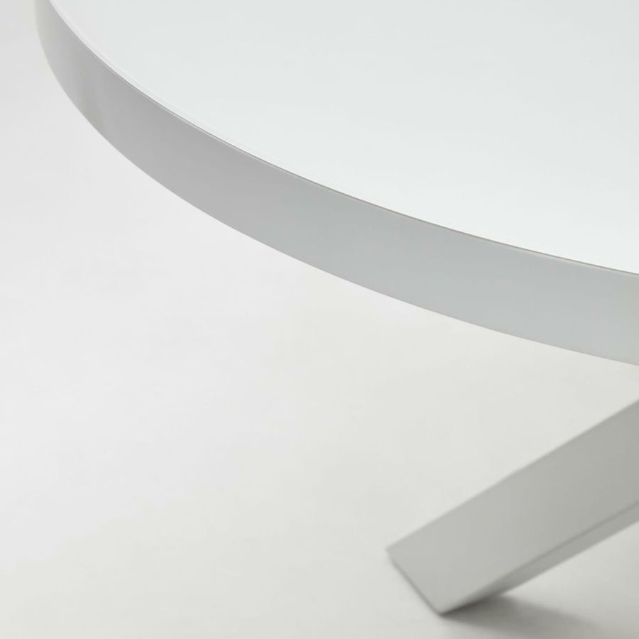 Mesa Extensible Redonda Cristal ‘Vashti’