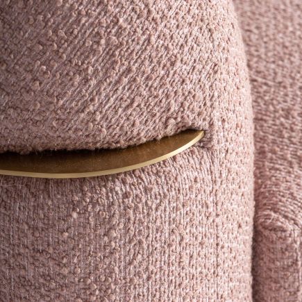 Imagen de Detalle Sofá 3 Plazas Rosado Berthet
