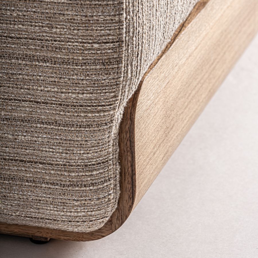 Modular Beige Armchair 'Payen'