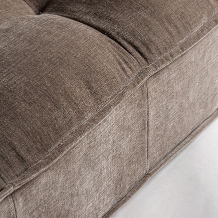 Detalle Asiento Sofá 1 Plaza Beige Modular Riou