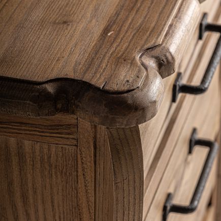 Imagen de Detalle Mesita de Madera de Olmo Rougier