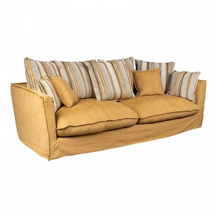 Mustard 3 Seater Sofa Tajo | Procomobel