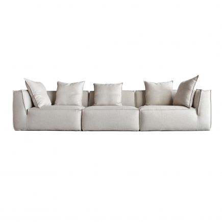 Modular Sofa Crudo with Puff Rodano : Procomobel