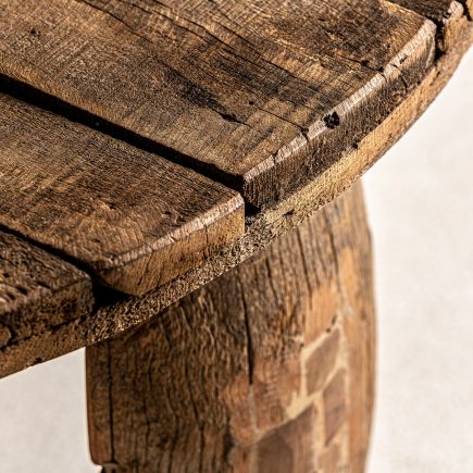 Imagen de Detalle Mesa de Centro Madera Mango ‘Collignon’