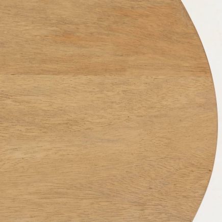 Imagen de Detalle Mesa de Centro Madera Mango ‘Leska’ Sobre