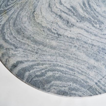 Imagen de Detalle Mármol Mesa Comedor Redonda Poulet