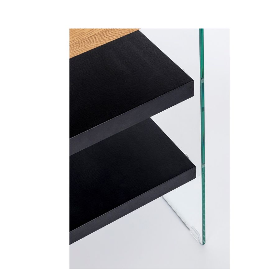 Escritorio  de Vidrio y Madera ‘Salomón’