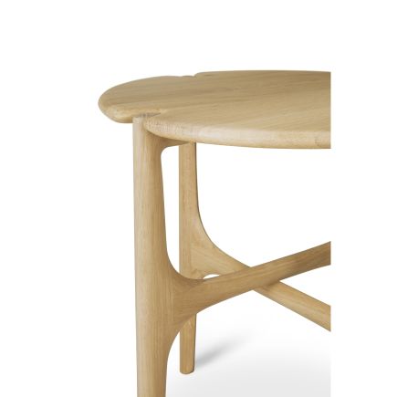 Detalle Mesa Auxiliar de Roble PI