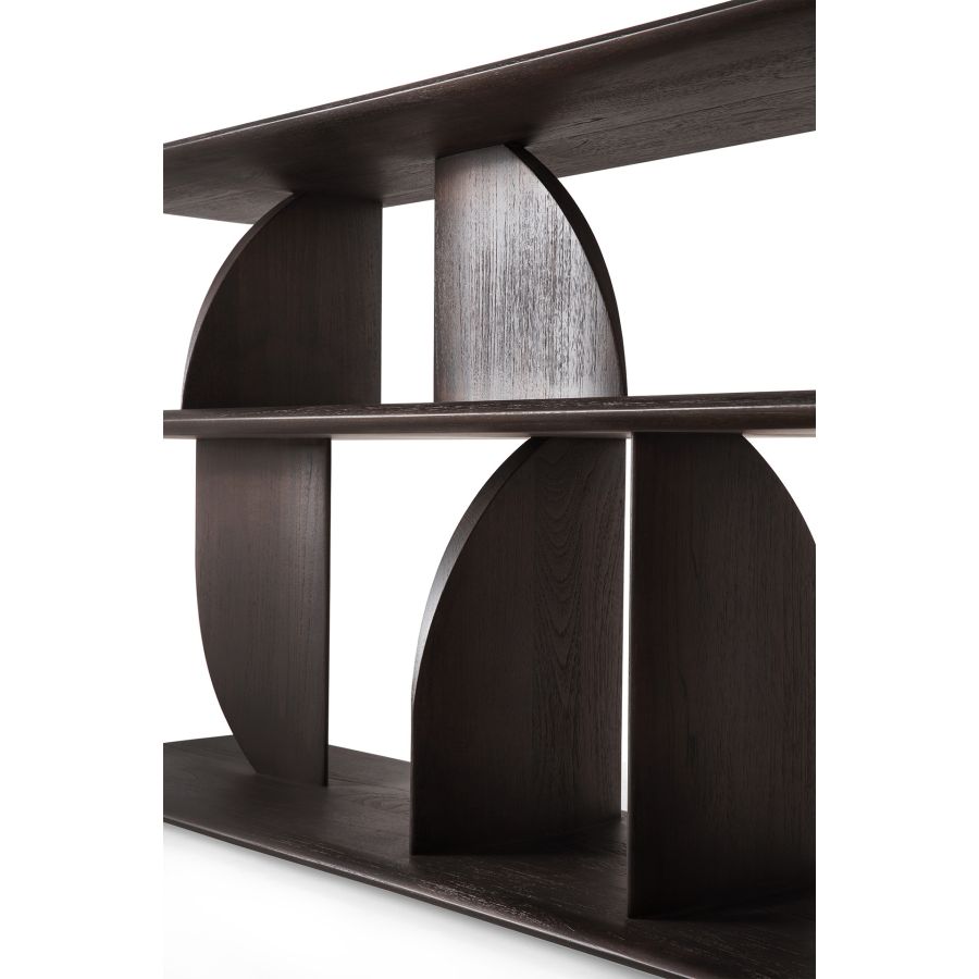 Teak 'Geometric' bookcase