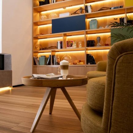 Bauce Round Wooden Side Table | Procomobel