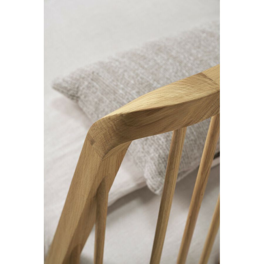 Single Bed Oak 'Spindle' Single Bed