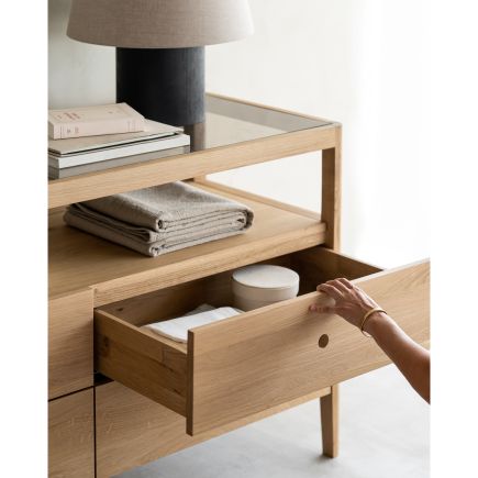 Ambiente Cajón Cómoda de Roble Spindle