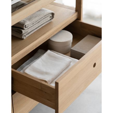 Interior Cajón Cómoda dd Roble Spindle