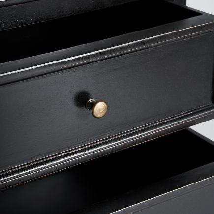 Imagen de Detalle Cajón Vitrina Modular Inferior Madera Thery