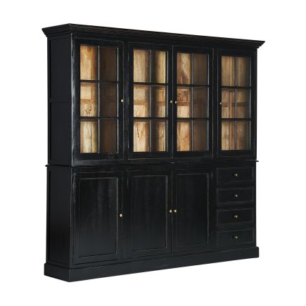 Vitrina Modular Inferior Madera Thery Composición