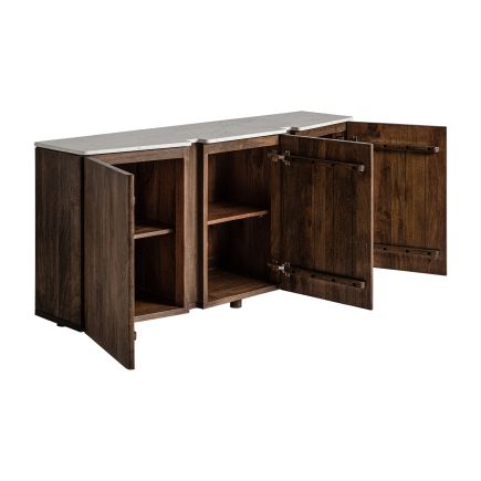 Interior Buffet de Madera y Mango Corre
