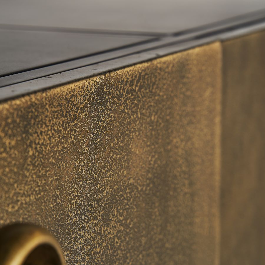 Beaumont' Metallic Sideboard
