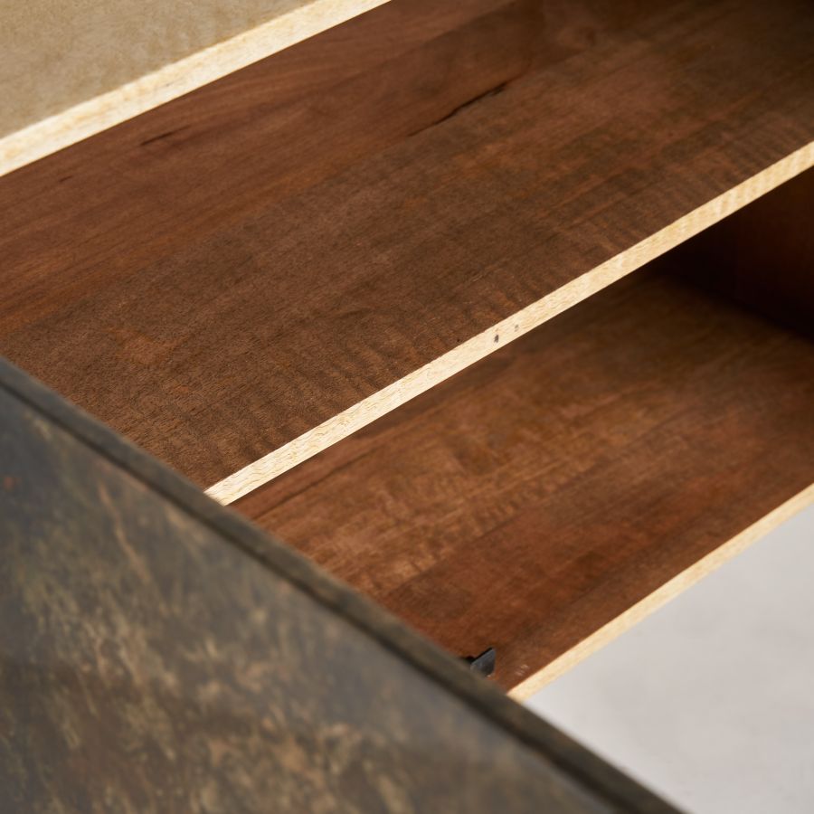 Wood and Metal Buffet 'Le Berre'