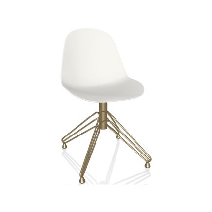 Indoor swivel leg swivel chair Mood | Procomobel