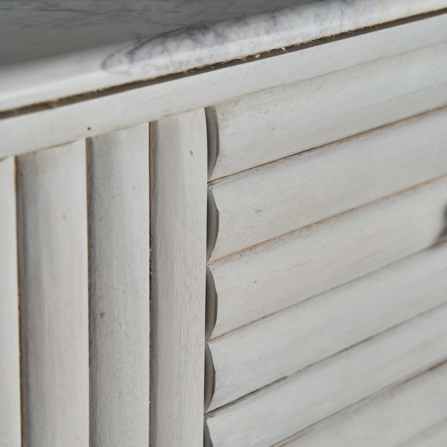 Roth' White Sideboard