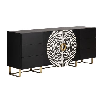 Buffet de Metal y Madera Le Gal
