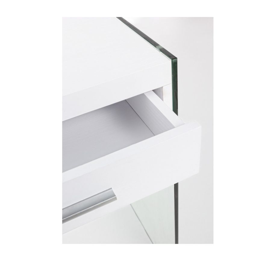 Wood and Glass Desk 'Sveti'