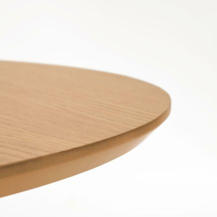 Imagen de Detalle Perfil Mesa Extensible Redonda Madera ‘Oqui’