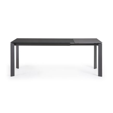 Vista Trasera Mesa Extensible Cristal ‘Axis’ 140