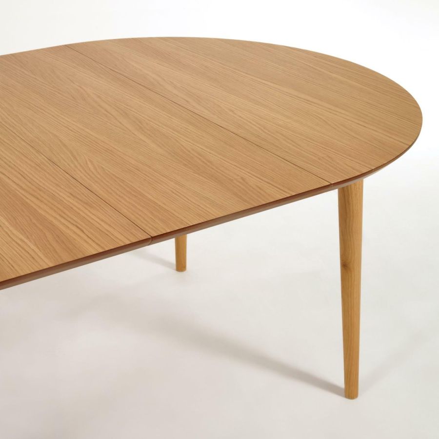 Mesa Ovalada Roble Extensible ‘Oqui’