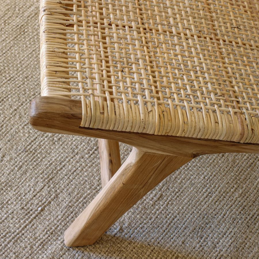 Teak Wood Armchair 'Beida'