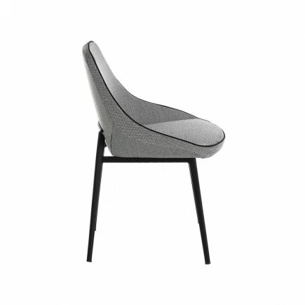 Monica upholstered chair with edging | Procomobel
