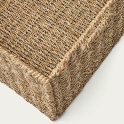 Imagen de Detalle Caja Plegable Fibras Naturales ‘Tossa’ 36x27