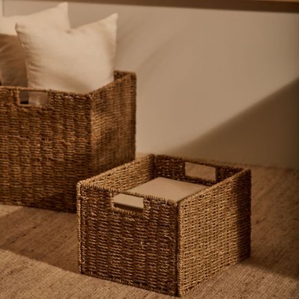 Foto en Ambiente Caja Plegable Fibras Naturales ‘Tossa’ 36x27