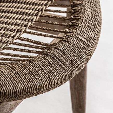 Detalle Sillón de Madera de Teca Proust