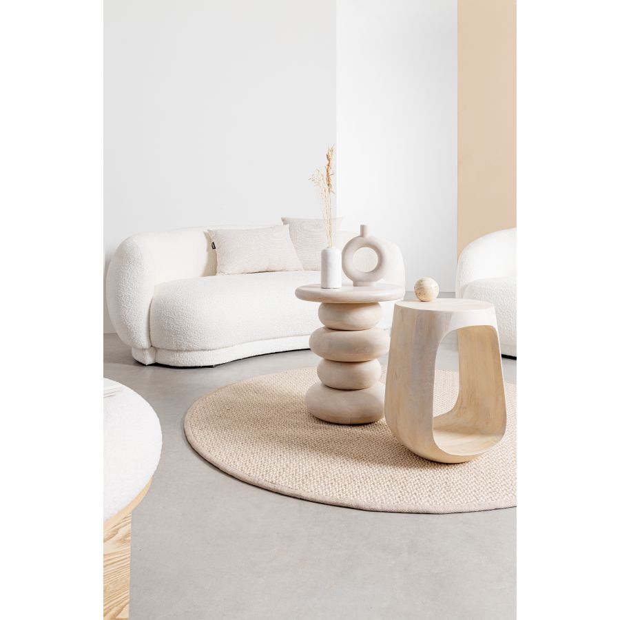 Uros' Wooden Side Table