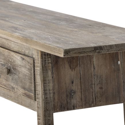 Detalle de la Mesa Consola de Madera de Pino ‘Lupin’