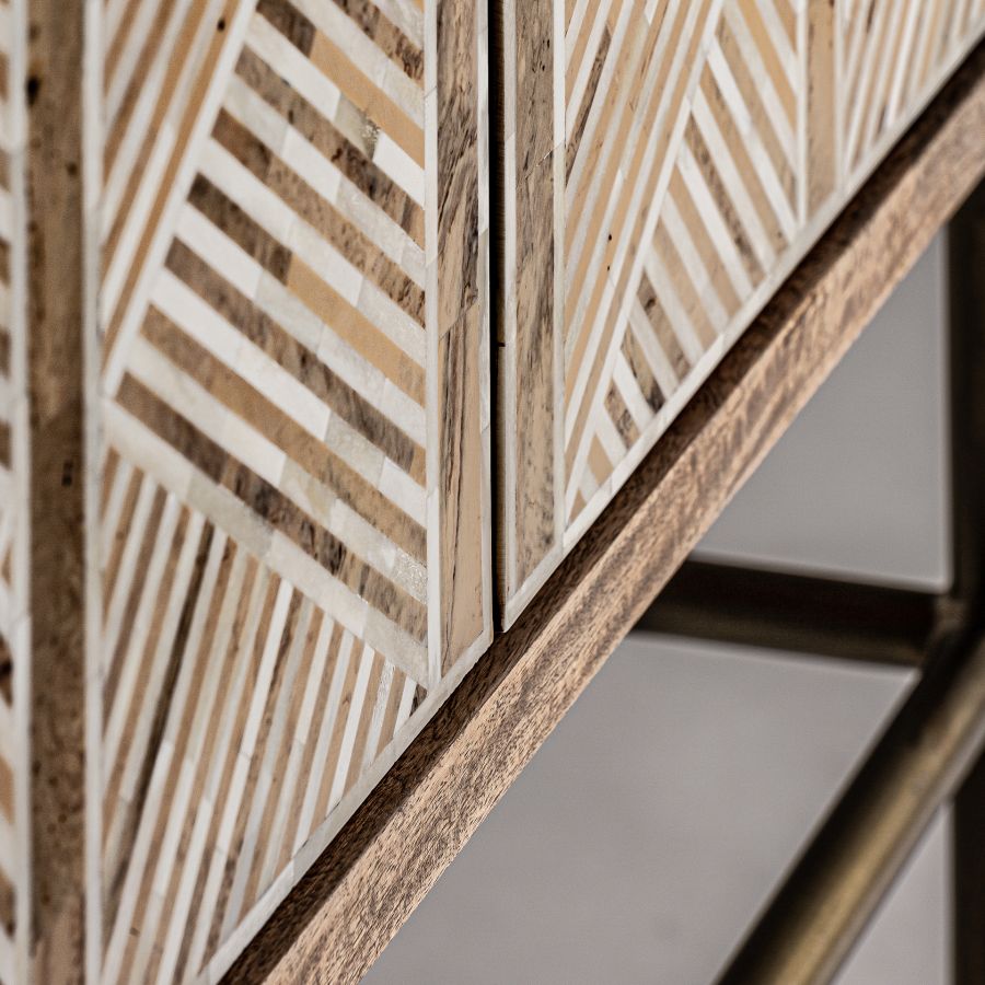 Rouault' Mango Wood Cabinet