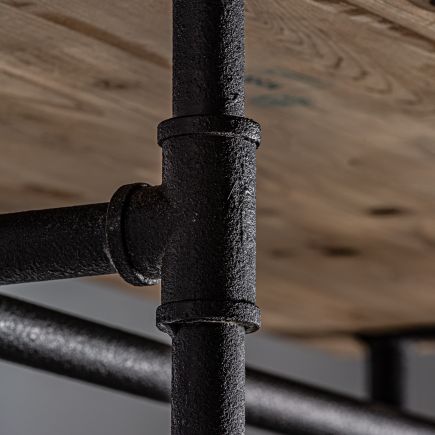 Imagen de Detalle Cerca Perchero Madera Olmo ‘Robinet’