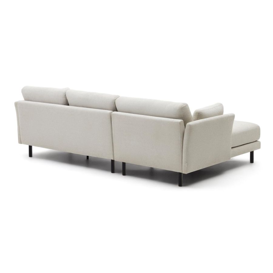 Sofá 3 Plazas Chaise Longue Chenilla ‘Gilma’