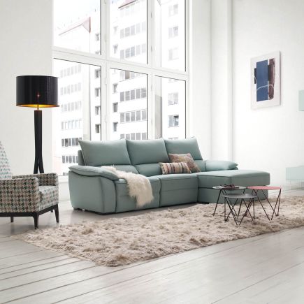 ChaiseLoungue Sofa Green Bertinelli | Procomobel